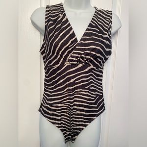 H&M Leopard body suit